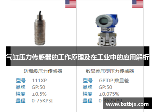 气缸压力传感器的工作原理及在工业中的应用解析